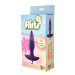 Вибрирующая анальная пробка Dream Toys Flirts, фиолетовая