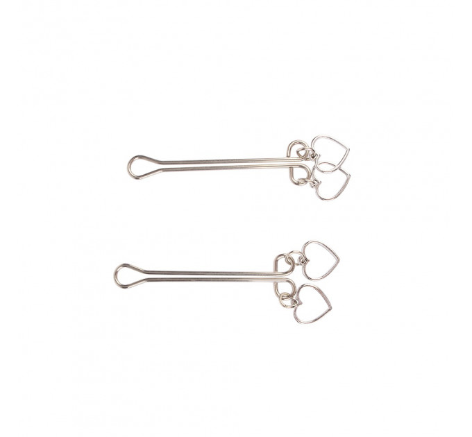 Зажимы на соски CHISA Senuelo Fetish Fantasy Heart Nipple Clamps в форме сердца