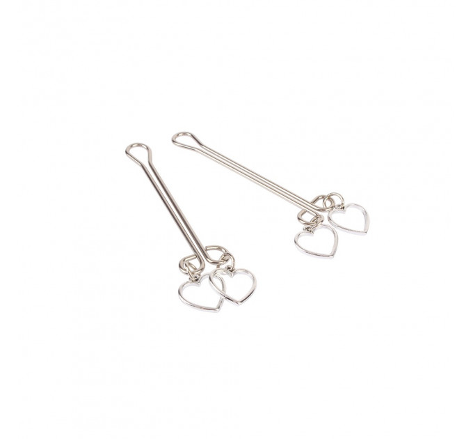 Зажимы на соски CHISA Senuelo Fetish Fantasy Heart Nipple Clamps в форме сердца