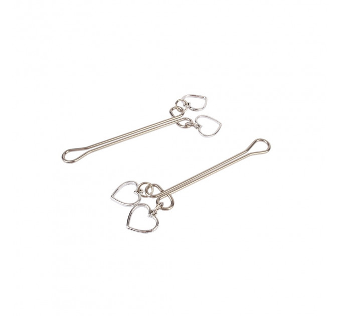 Зажимы на соски CHISA Senuelo Fetish Fantasy Heart Nipple Clamps в форме сердца