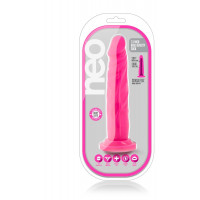 Фаллоимитатор NEO 7.5INCH DUAL DENSITY COCK NEON PINK