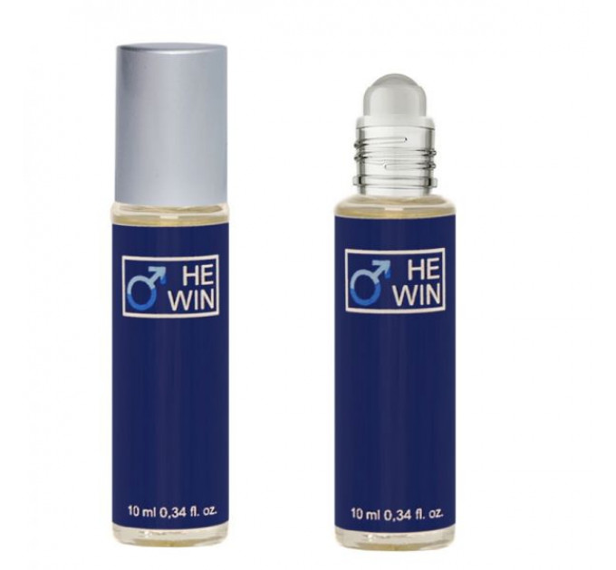 Духи чоловічі з феромонами He Win, 10ml (roll-on)