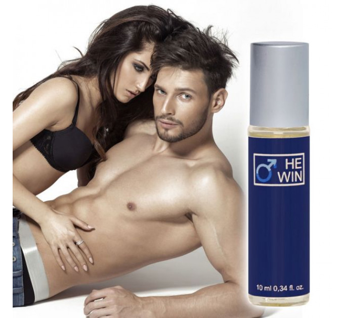 Духи чоловічі з феромонами He Win, 10ml (roll-on)