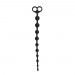 ET106BLK Анальные бусы Long Anal Beads черные, 33.5 см x 2.5 см
