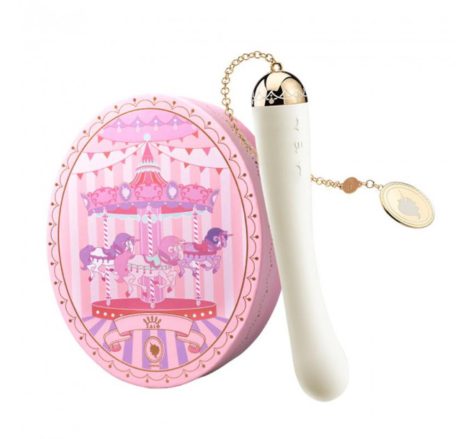 Вибратор для точки G с подключением к телефону ZALO Momoko Vanilla White