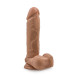 Фаллоимитатор с двойной плотностью AU NATUREL 9.5INCH DILDO MOCHA