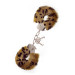 Наручники, Metal Handcuff with Plush, LEOPARD