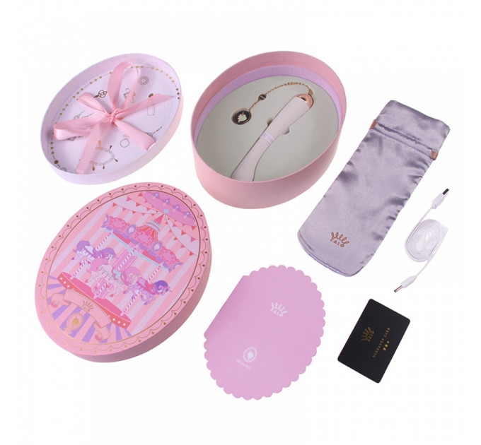 Вибратор для точки G с подключением к телефону ZALO Momoko Vanilla White
