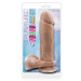 Фаллоимитатор с двойной плотностью AU NATUREL 9.5INCH DILDO MOCHA