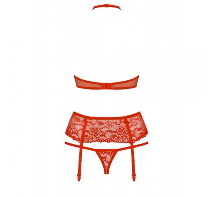 Комплект Obsessive 838-SEG-3 SET L/XL красный