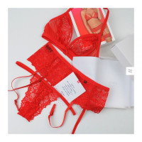 Комплект Obsessive 838-SEG-3 SET L/XL червоний