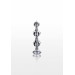 Анальная елка S . металлическая с камнем Diamond Star Beads ToyJoy