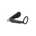 Анальна пробка з еррекційним кільцем FANTASSTIC VIBRATING ANAL PLUG WITH COCKRING BLACK