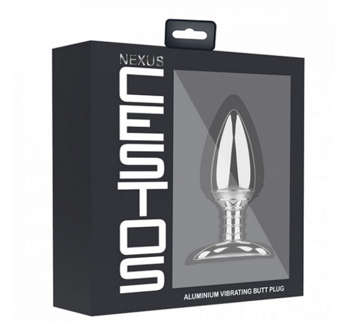 Анальная вибропробка NEXUS - CESTOS ALUMINIUM REMOTE CONTROL VIBRATING