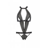 Боді з халтером MIRAJANE BODY black S/M - Passion