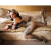 Боди с рукавами в сеточку со стразами Leg Avenue Fishnet sleeved bodystocking O/S