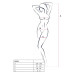 Бодистокинг BS065 Black Passion, черный, S/L