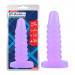 Велика анальна пробка Chisa Hi-Rubber Chubby Anal Plug, фіолетова