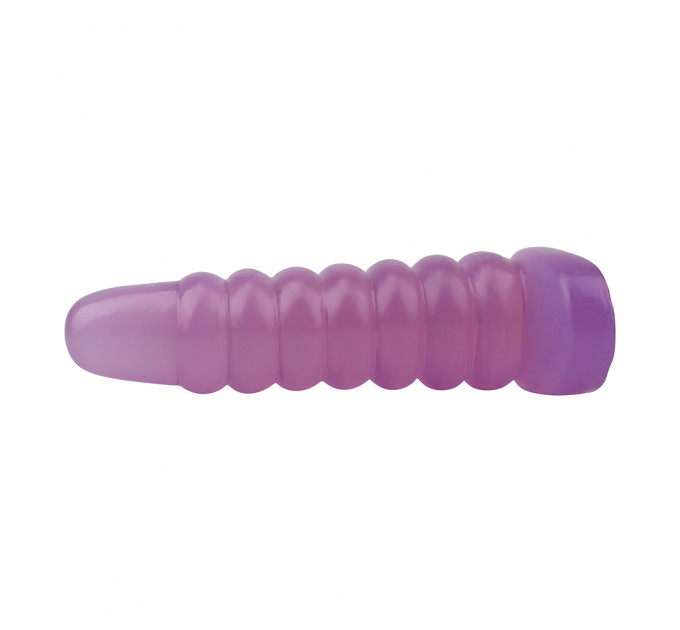 Велика анальна пробка Chisa Hi-Rubber Chubby Anal Plug, фіолетова
