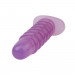 Велика анальна пробка Chisa Hi-Rubber Chubby Anal Plug, фіолетова