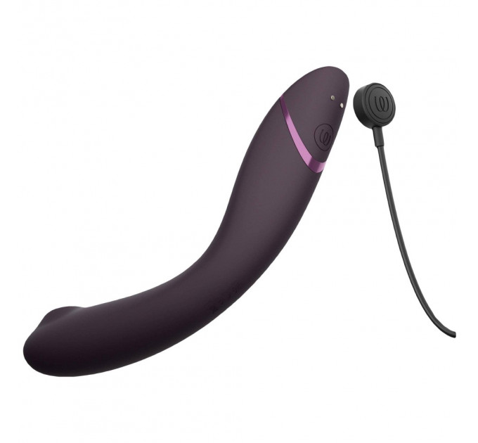 Вибратор для точки G c вакуумной стимуляцией Womanizer OG Aubergine