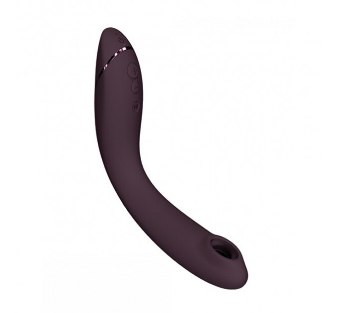 Вибратор для точки G c вакуумной стимуляцией Womanizer OG Aubergine