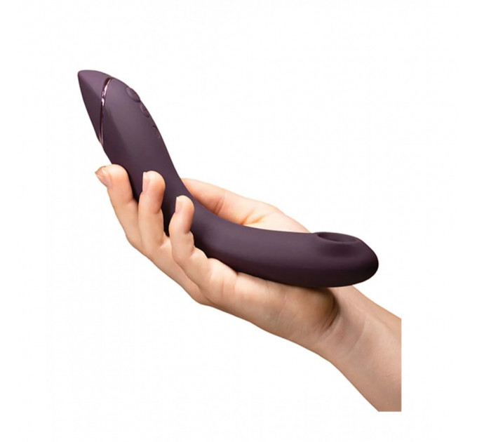 Вибратор для точки G c вакуумной стимуляцией Womanizer OG Aubergine