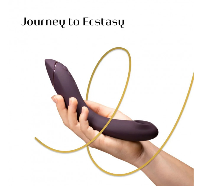 Вибратор для точки G c вакуумной стимуляцией Womanizer OG Aubergine