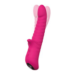 Двойной вибратор Dream Toys Vibes Of Love Honey Bear Magenta розовый