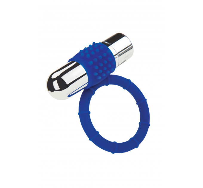 Кільце ерекційне з вібро кулею ZOLO RECHARGEABLE VIBRATING COCK RING