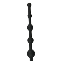Анальні намисто Long Anal Beads чорні, 33.5 см x 2.5 см
