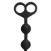 ET106BLK Анальные бусы Long Anal Beads черные, 33.5 см x 2.5 см