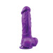 Фаллоимитатор силикон NS Novelties COLOURS PLEASURES THICK 5INCH PURPLE