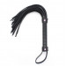 Флоггер с розовым сердцем Flogger black with pink heart