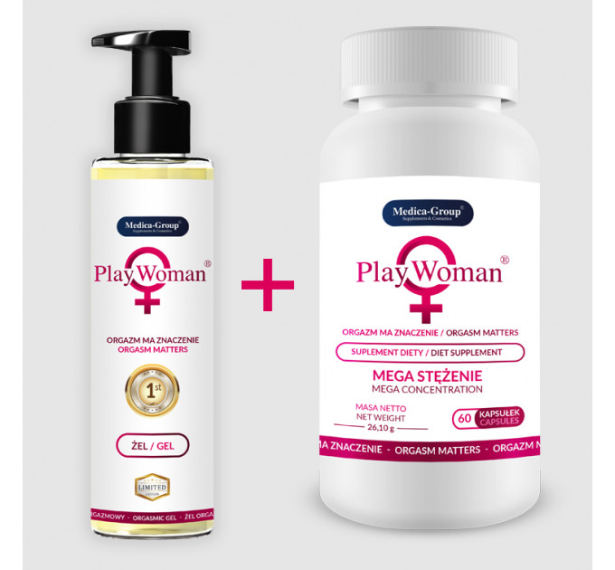 Капсулы для повышения либидо у женщин Medica Group Supl.diety-PlayWoman (цена за упаковку, 60 капсул