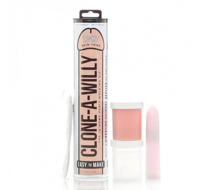 Комплект для слепка члена Clone-A-Willy Kit, силикон, бежевый