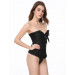 Корсет с цветочным принтом Star Night Corset Top с крючками и шнуровкой, черный, M (без коробки)