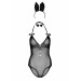 Костюм кролика Daring Intimates Classic Bunny, 3 предмета, черный, S/M