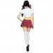Костюм школьницы Miss Prep School Leg Avenue, 4 предмета, красный, S/M
