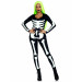 Костюм скелета, светится в темноте Leg Avenue Womens Skeleton Bodysuit Halloween, размер S