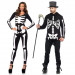 Костюм скелета, светится в темноте Leg Avenue Womens Skeleton Bodysuit Halloween, размер S