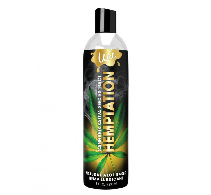 Лубрикант с экстрактом каннабиса Wet Hemptation Natural Hemp, 236 мл