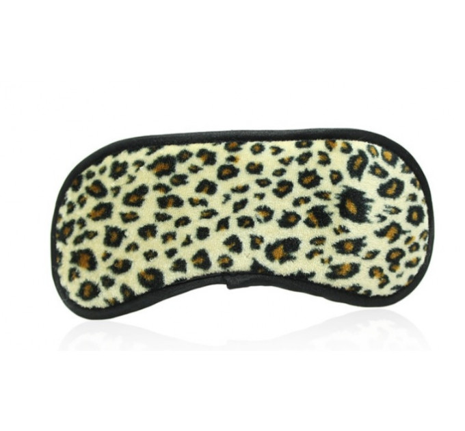 Маска DS Fetish Blindfold leopard satin