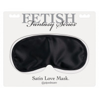 Маска атласна Pipedream Fetish Fantasy Series SATIN LOVE чорна