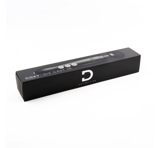 Массажер-микрофон универсальный Doxy Die Cast 3R, черный