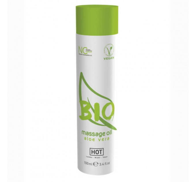 Массажное масло Hot Bio massage oil Aloe Vera, 100 мл