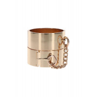Наручники золотистые металлические Slave Wrist Cuffs TABOOM