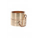 Наручники золотистые металлические Slave Wrist Cuffs TABOOM