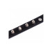 Ошейник с шипами Collar black with metal spikes