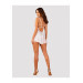 Пеньюар с трусиками Obsessive Heavenlly babydoll & thong XS/S